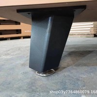 Table de billard à monnayeur, style américain, noire, pour intérieur, standard 7ft 8ft