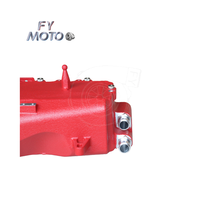 Collecteurs d'admission de refroidisseur d'air comprimé CNC billette double face rouge Gen 1 B58 pour BMW F22 M240I F30 340I 440I 16-19
