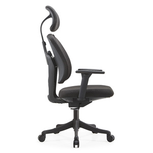 Sedia da Ufficio Moderna con Poggiatesta 2D Regolabile, Braccioli 3D, Superficie in PU, Telaio Autobloccante a Tre Posizioni - Product Image 3