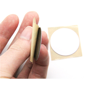 13,56 MHZ NFC 144 Bytes Anti Metal Redondo 25mm Etiquetas blancas - Product Image 2