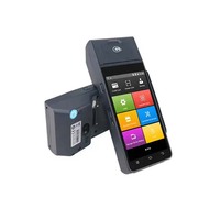 Terminaux de paiement mobiles intelligents Android 4G avec lecteur d'empreintes digitales FAP20 pour paiement par carte bancaire