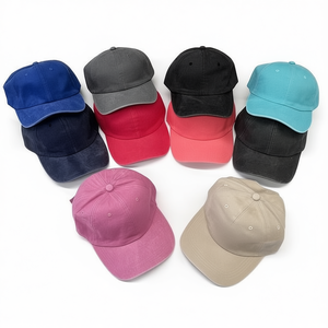 Cappellino da Baseball in Cotone Lavato Ricamato New York, Confezione da 360 Pezzi - Product Image 1