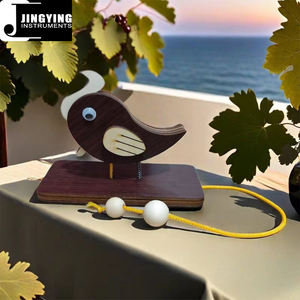 2025 Jingying Orff เครื่องดนตรีท่อเสียงนกหัวขวานการจำลองของนกกาเหว่าก่อนการศึกษาเชือกดึงของเล่นร้องเพลงนก - Product Image 6