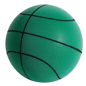 Bola silenciosa para crianças, equipamento silencioso de alta elasticidade para atividades esportivas, futebol e basquete, bola silenciosa de alta qualidade