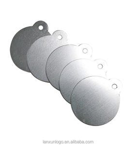 ป้ายสุนัขชุบอโนไดซ์ปั๊มลายรักของขวัญธุรกิจทางทะเลใหม่ปี1มม. สีดำสีแดงสีฟ้าสีเหลืองสีเงิน4สี - Product Image 2