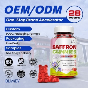 Gomitas de Azafrán, Glicina <span class=keywords><strong>y</strong></span> <span class=keywords><strong>Magnesio</strong></span> 14 en 1, Gomitas de Azafrán para Niños con Aceite MCT <span class=keywords><strong>y</strong></span> Aspartato de <span class=keywords><strong>Magnesio</strong></span> para <span class=keywords><strong>el</strong></span> Sueño Infantil - Product Image 1