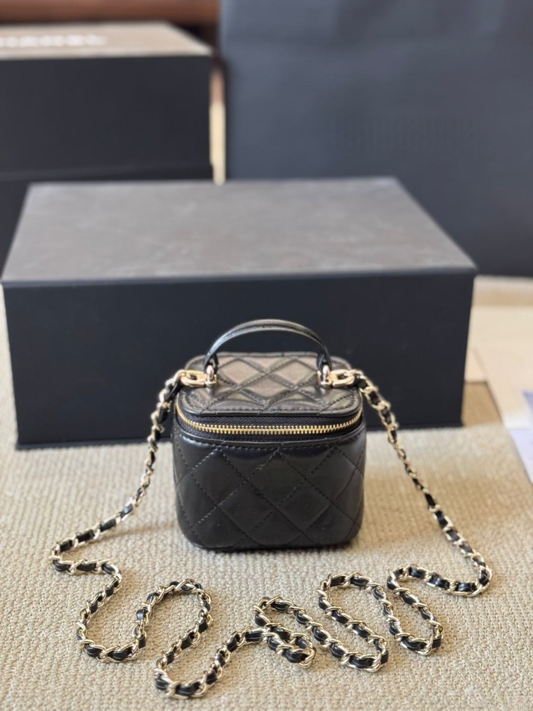 Black-Genuine leather