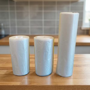Vente chaude : Sacs de courses en T-shirt biodégradables et compostables, sacs d'épicerie en plastique, sacs poubelles pour déchets de chien, fabriqués sur mesure en usine - Product Image 2