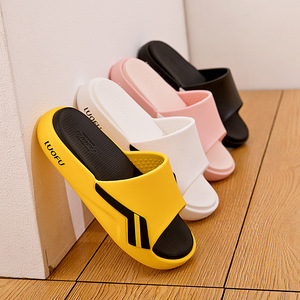Zapatillas de baño de alta gama para <span class=keywords><strong>hombre</strong></span>, calzado de interior silencioso antideslizante, para el hogar, exteriores, Playa - Product Image 4