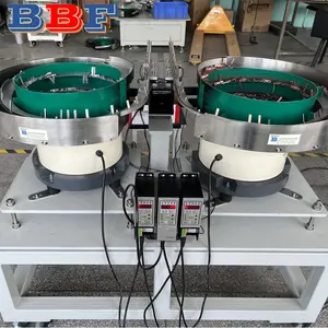 Suzhou BBF Hersteller SUS304 Zwei Kopf Edelstahl Kleine Vibrations maschine Schüssel Feeder