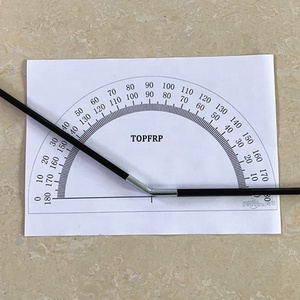 Foldable Bend Shape Fiberglass Camping Tent Poles Hollow Glass Fiber <b>Rods</b> - Product Image 2