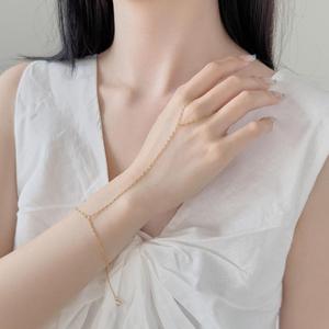 <span class=keywords><strong>Bracciali</strong></span> da Donna Dylam Special Chain Placcati in Oro 18K Gioielli in <span class=keywords><strong>Argento</strong></span> Sterling 925 - Product Image 5