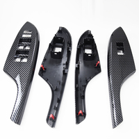 Panneau de commande de vitre de voiture Couvercle de l'interrupteur de levage de vitre Décoration pour Toyota Corolla 2007 2008 2009 2010 2011 2012 2013