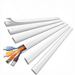 Canaletas para Ocultar <span class=keywords><strong>Cables</strong></span> de <span class=keywords><strong>TV</strong></span>, Canaletas 20x10, Canaletas de PVC Extruido de Fábrica - Product Image 3