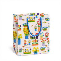 Sac cadeau en papier kraft écologique personnalisé de luxe avec ruban |   Sac fourre-tout réutilisable en papier kraft pour cadeaux de mariage