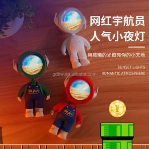 2025 New Arrival <span class=keywords><strong>Hot</strong></span> 7 màu sắc hoàng hôn đèn chiếu 360 độ có thể điều chỉnh điều khiển cảm ứng cầu vồng hoàng hôn chiếu đèn - Product Image 4