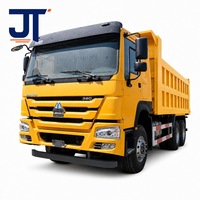 Самосвал HOWO 6X4, 10-колесный, дизельный, Евро-2, грузоподъемность 30 тонн, левый руль, задний привод, для сегмента тяжелых грузовиков