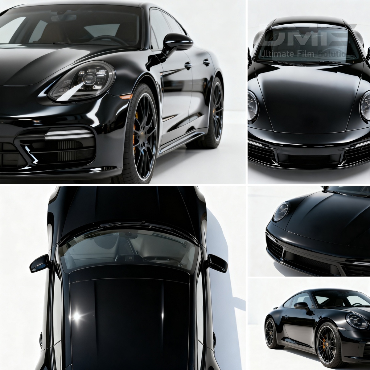 Satin Metallic Glossy Black