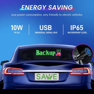 Smooth Sleek Bendable Waterproof LED RGB <strong>Matrix</strong> Panel Ready for Car Logo Text Display Flexible LED Car Outdoor Digital <strong>Poster</strong> - Product Image 6