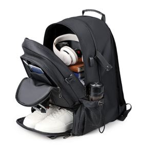 2025 Unisex Large Capacity Expandable <b>Travel</b> <b>Backpack</b> Anti Theft Outdoor Waterproof Durable Laptop <b>Bag</b> with Shoes Compartment - Product Image 5