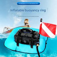 Ventilateurs de plongée sous-marine portables étanches à haute pression d'oxygène de 9 mètres, rechargeables, 52L/Min, pour snorkeling et hookah