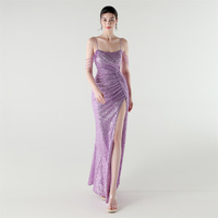33306-S #   Nouvelle robe de soirée sexy dos nu à queue de poisson avec décoration de perles, robe pour femme corpulente, robe grande taille, taille super grande, 2025