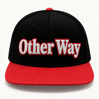 Topi Snapback Berkualitas Tinggi OEM Flat Bill 6 Panel Gorras Desain Logo Kustom Bordir 3D untuk Pria, Cocok untuk Hip Hop