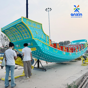 Paseo en barco pirata de balanceo extremo de fábrica de China, alto nivel de emoción, bajo mantenimiento, fibra de vidrio duradera para exteriores - Product Image 5
