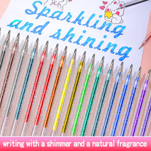 1.0mm Vibrant Glitter Gel Pens | Multi-Color Quick-Dry Smooth for Journaling, Scrapbooking &amp; DIY <strong>Art</strong> Crafts - Product Image 6