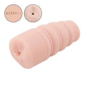 Alta Qualidade Real Macio TPE Texturizado Vagina Bolso Cilindro Pussy Masturbator Cup Brinquedos para Homens - Product Image 5