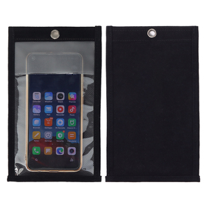 <span class=keywords><strong>Pochette</strong></span> anti-caméra pour <span class=keywords><strong>téléphone</strong></span> portable en nylon, réutilisable, sans prise de vue vidéo, <span class=keywords><strong>sac</strong></span> de sécurité 21x12,5 cm noir pour la protection de la vie privée dans les zones confidentielles - Product Image 2