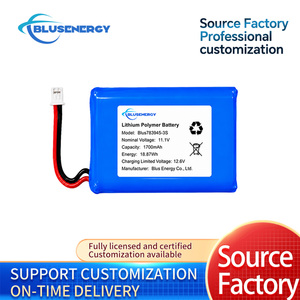 11.1V 1700mAh 783945‑3S 3S แบตเตอรี่ลิเธียมโพลิเมอร์ 12.6V แรงดันไฟฟ้าในการชาร์จพร้อมขั้วต่อสายไฟสำหรับอุปกรณ์พกพา - Product Image 4