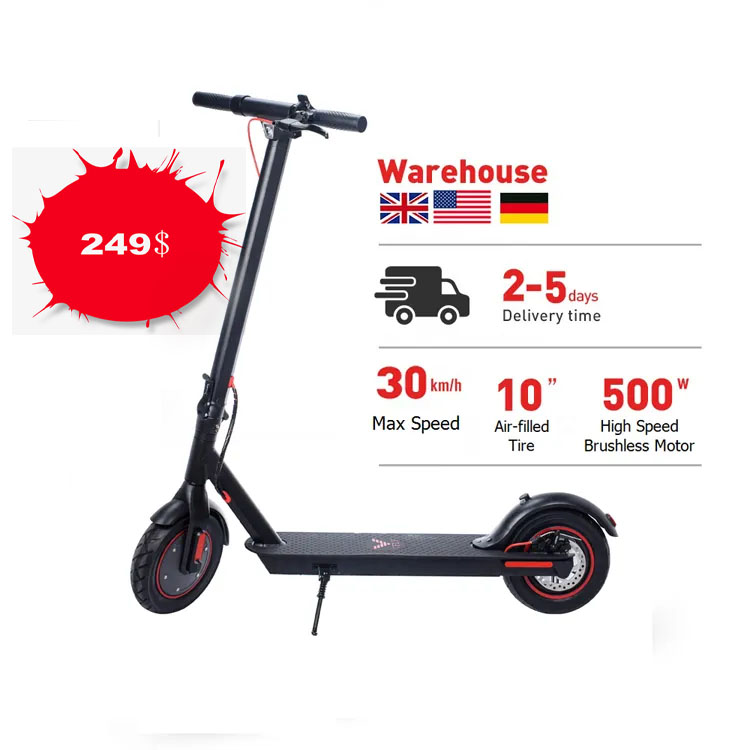 Складной двухколесный электрический скутер, 500 Вт, 15 Ач