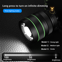 Lampe frontale tactique haute puissance 60W, zoomable, longue portée, avec fonction power bank, pour la pêche en extérieur, les situations d'urgence, et dotée d'un capteur de mouvement LED.