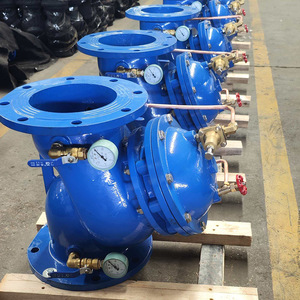 วาล์วลดแรงดันแบบปรับได้ YX741X-16Q DN50 1 นิ้ว สำหรับระบบควบคุมไฮดรอลิก น้ำประปา และระบายน้ำ - Product Image 1