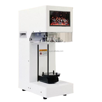 Nouvelle arrivée, machine à sertir automatique M2 en aluminium et plastique pour boîtes de conserve, machine à sceller les boissons par thermoscellage