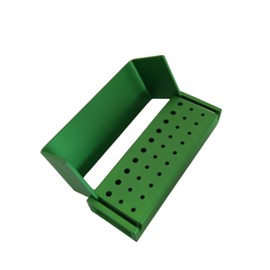 Hoge Tandheelkundige Desinfectie Box Autoclavable Aluminium Hoge Snelheid Tandheelkundige Bur Houder - Product Image 1