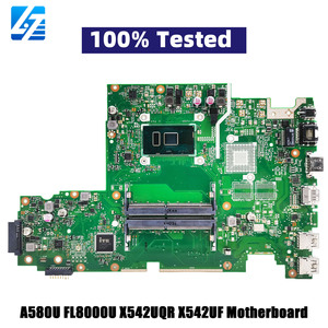 มาเธอร์บอร์ดแล็ปท็อป X542UA สำหรับ Asus <span class=keywords><strong>X542U</strong></span> A580U X542UN X542UQ X542UAR X542UR เมนบอร์ด X542UF เมนบอร์ด I3ซีพียู FL8000U - Product Image 1
