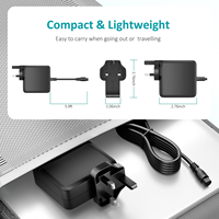 Charger Laptop Universal 90W 19 Tip Adaptor AC Pengganti untuk HP Dell Lenovo Asus Acer Toshiba Samsung Sony Notebook