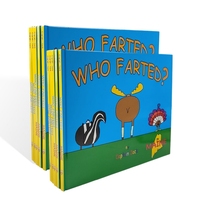 Livres cartonnés pour enfants imprimés sur mesure à la demande avec papier d'art et carton
