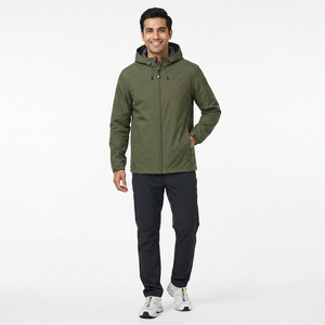 Veste coupe-vent pour homme sur mesure de haute qualité, design unique, grande taille, automne, respirante, imperméable, fermeture éclair - Product Image 1