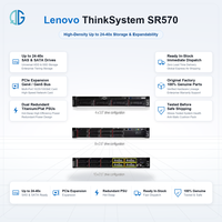 Server Rak Lenovo ThinkSystem SR570 1U 2-Socket Intel Xeon Scalable 16 DIMM DDR4 PCIe 3.0