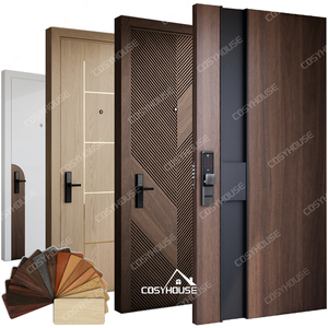 <span class=keywords><strong>Porte</strong></span> en bois, acier et <span class=keywords><strong>aluminium</strong></span> moderne pour l'intérieur et l'extérieur, pour chambres, maisons, villas, entrée principale, design d'entrée principale - Product Image 6