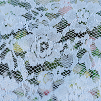 Nouveau tissu de dentelle de mode rayonne multicolore en coton pour tissu de vêtements pour femmes