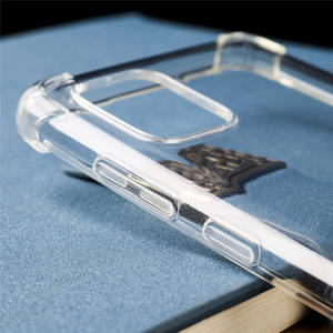 Vente en gros Transparent Clair TPU Téléphone étui pour <span class=keywords><strong>samsung</strong></span> Galaxy <span class=keywords><strong>A40</strong></span> A20S A90 A20 SCV46 A21 SC-42A A71 A01 A21S A71 A31 4G 5G - Product Image 2