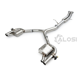 เหมาะสำหรับ Audi RS4/RS5 B9/B9.5 2.9T ปี 2017-2024 ท่อไอเสียแคทแบ็กสแตนเลส - Product Image 1