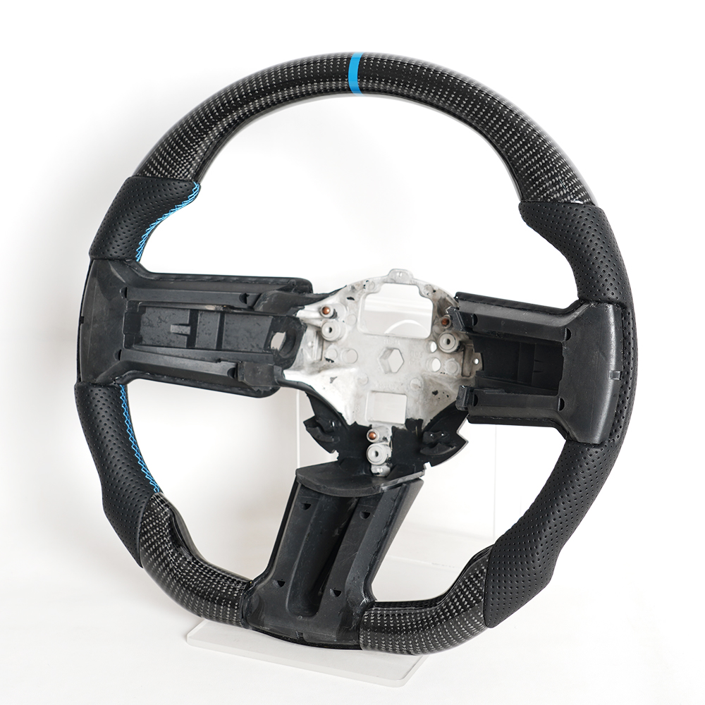 Blue positioning line+blue hand stitching