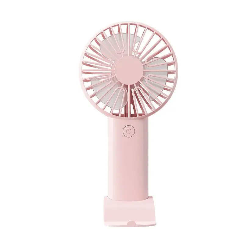 Mini handheld small fan USB rechargeable portable high wind silent small gift handheld fan