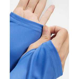 LU FEEL Sweat à capuche tricoté pour femme, manches longues, fermeture éclair sur le devant, séchage rapide, bleu, coupe sportive, vêtements de sport - Product Image 5