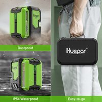 Niveau laser horizontal et vertical Huepar L011G, kit de nivellement automatique à lignes croisées avec batterie rechargeable
